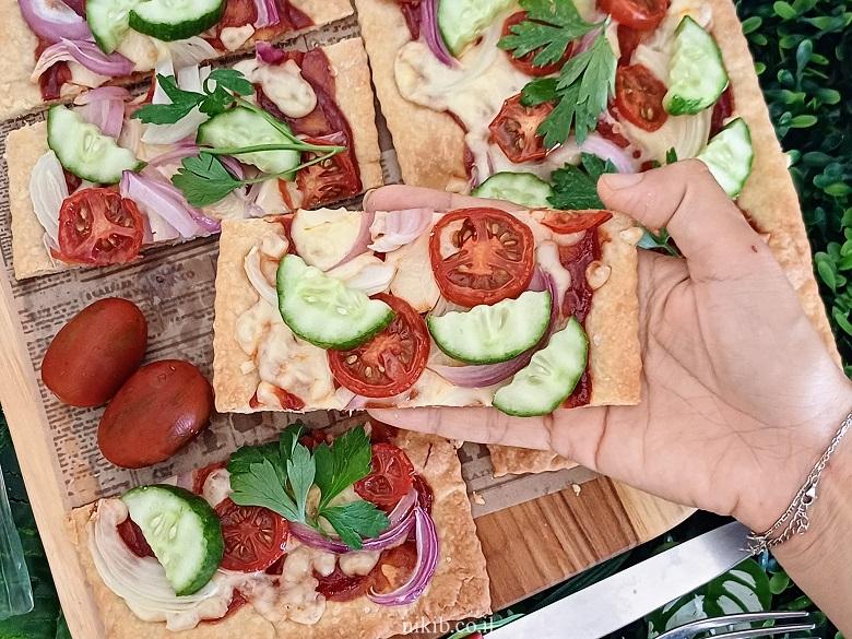 פיצה 2 דקות הכנה (ללא שמרים!)