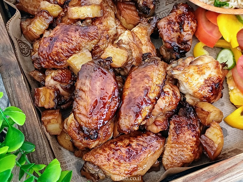 עוף עם תפוחי אדמה לילדים