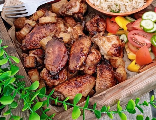 עוף עם תפוחי אדמה לילדים