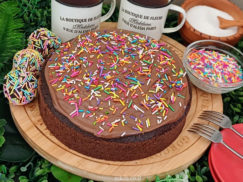 עוגת מילקי בחושה: עוגת השוקולד הכי קלה והכי עסיסית