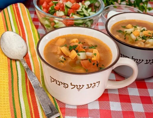 מרק בורגול וירקות