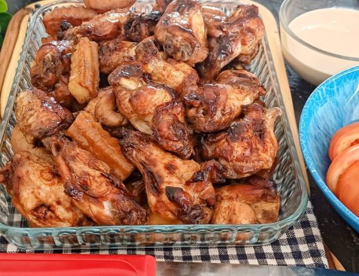 עוף בתנור עם סויה ודבש