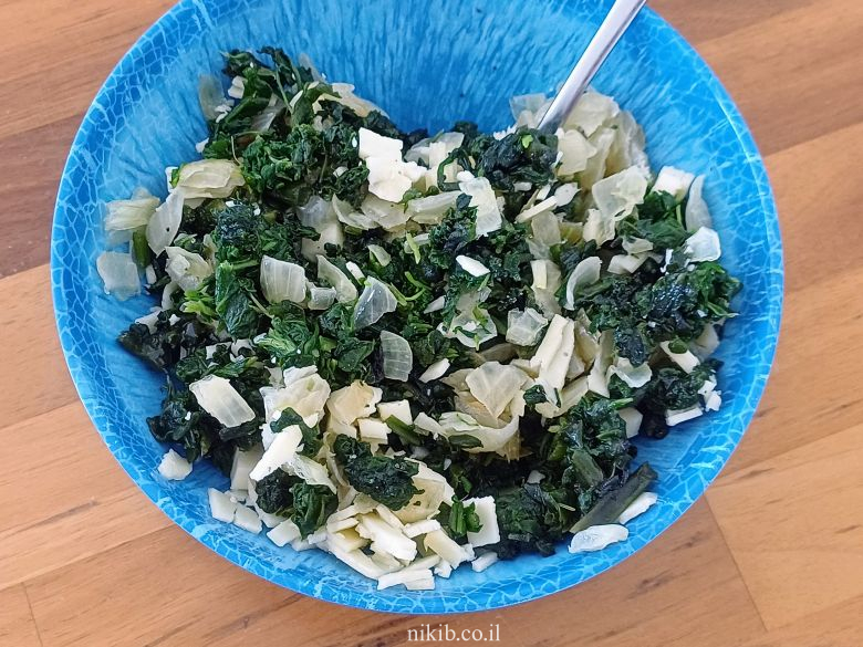 מאפה גבינה ותרד קל הכנה