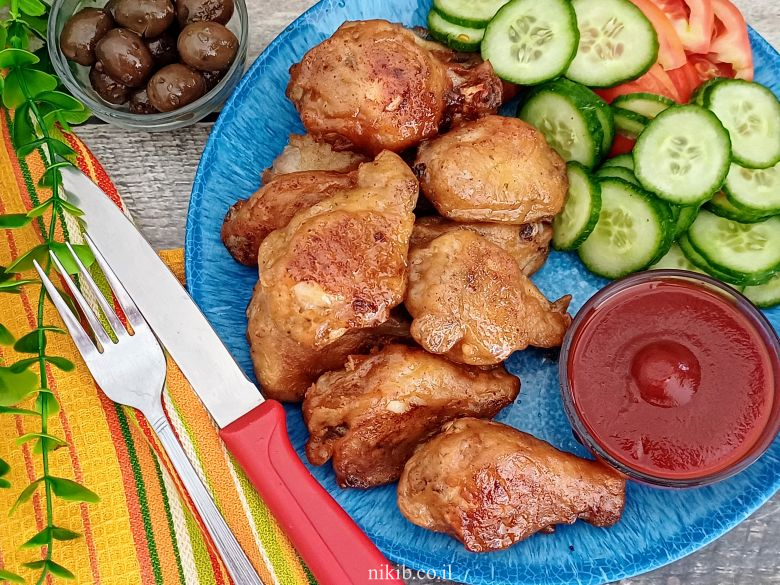 כנפיים בטמפורה זהובות ומשגעות