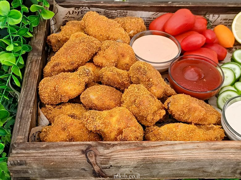 עוף קראנצ'י: הסוד לציפוי קריספי וזהוב