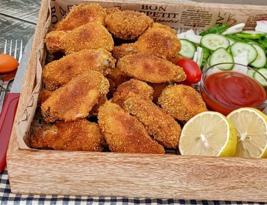 עוף קריספי בתנור