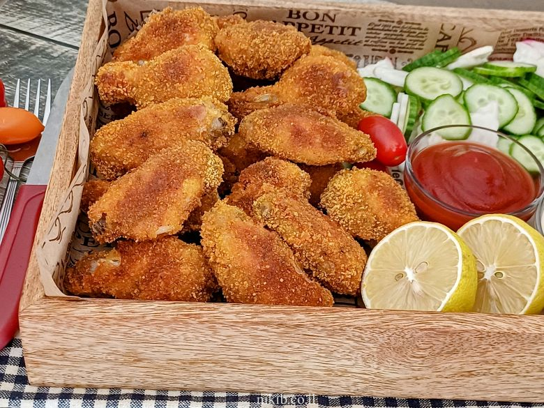 עוף קריספי בתנור