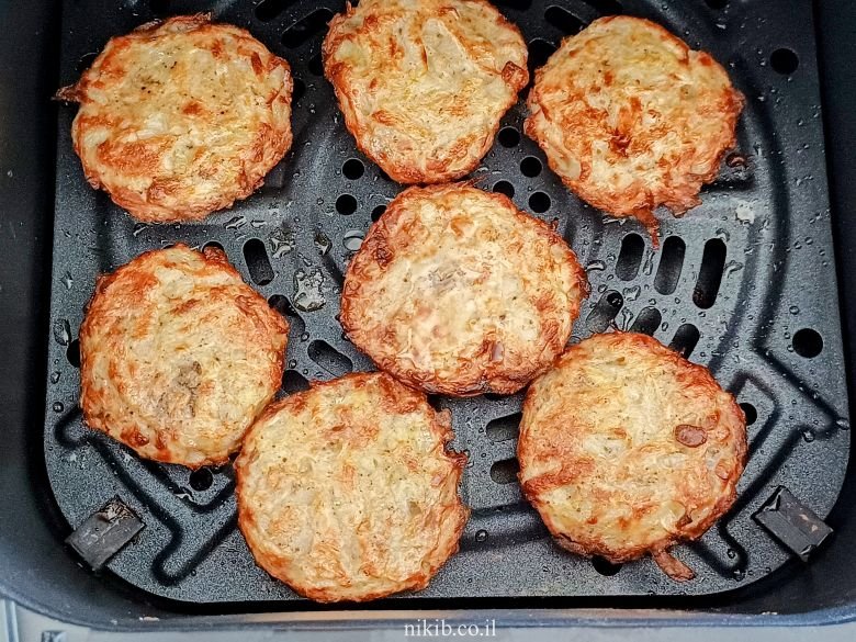 לביבות תפוחי אדמה באייר פריי