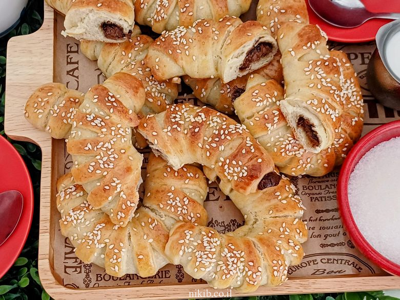 לחמניות שוקולד רכות לחמניות שוקולד רכות