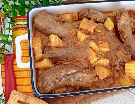 גרונות הודו בתנור