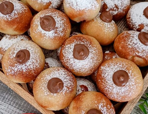 סופגניות אפויות פרווה רכות