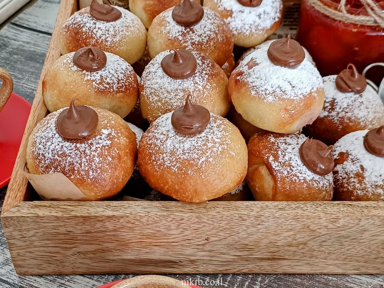 סופגניות אפויות פרווה רכות סופגניות אפויות פרווה רכות