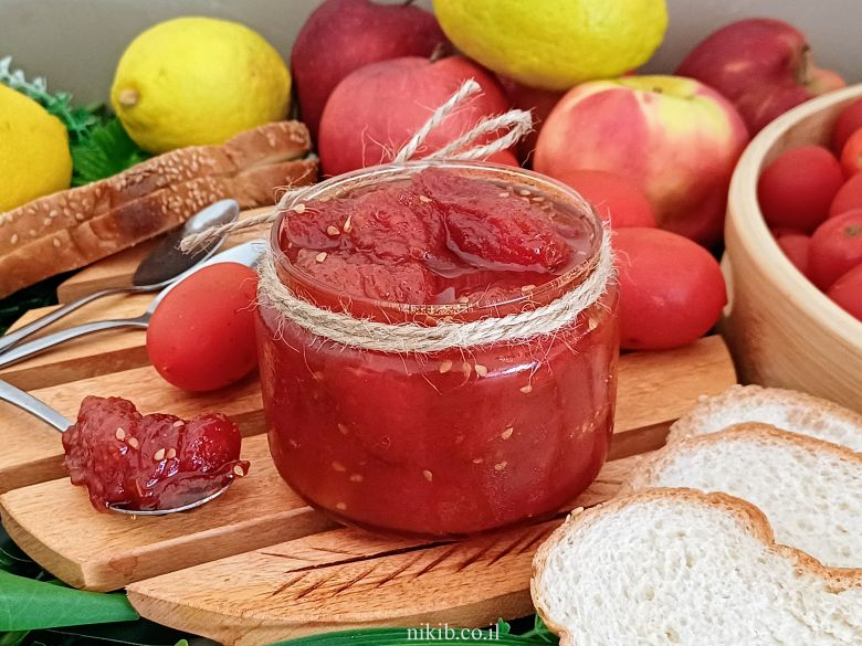 ריבת עגבניות שרי 