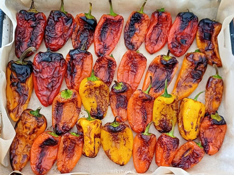 פלפלונים ממולאים בגבינה פלפלונים ממולאים בגבינה