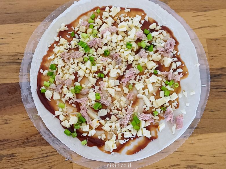 שבלולי פיצה ב-5 דקות