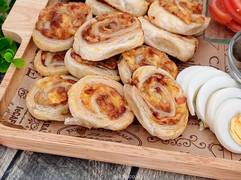 שבלולי פיצה ב-5 דקות