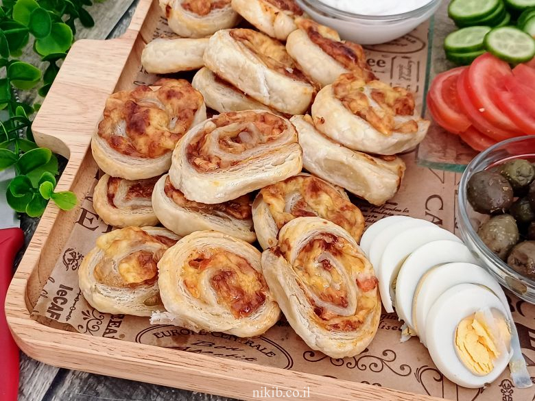 שבלולי פיצה ב-5 דקות