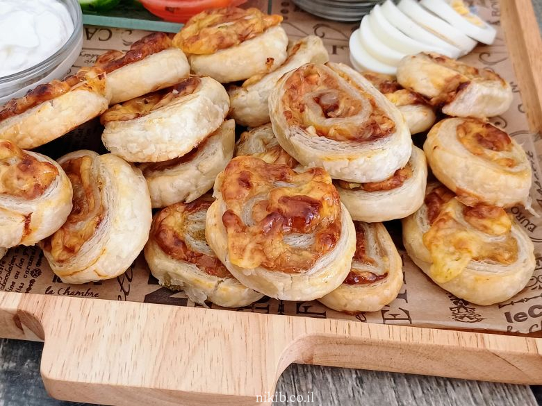 שבלולי פיצה ב-5 דקות