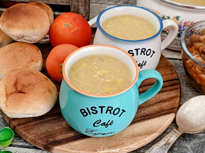 מרק תירס לילדים מרק תירס לילדים