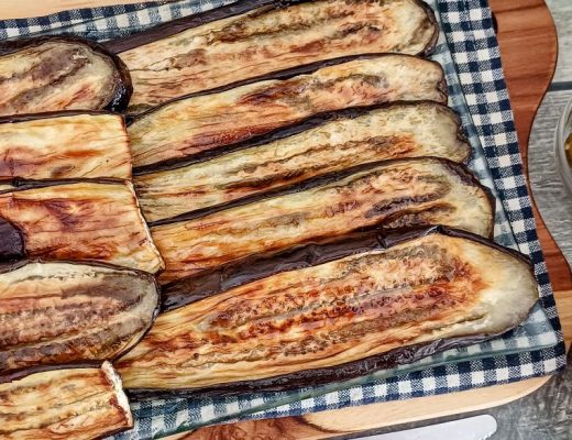 חצילים בתנור ללא טיגון