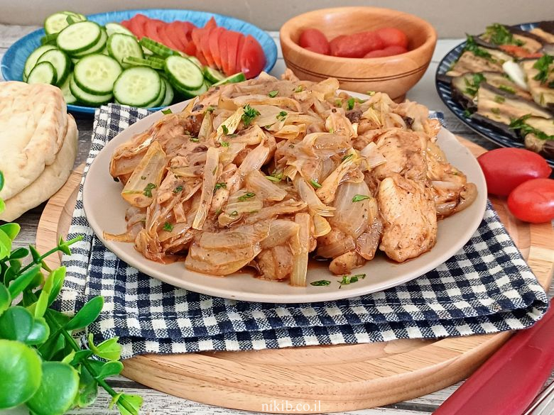 שווארמה חזה עוף עסיסית
