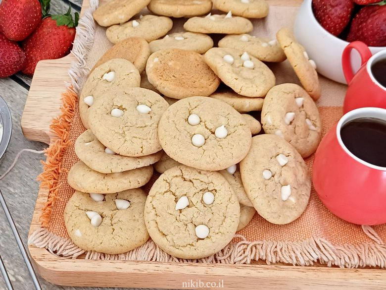 עוגיות שוקולד צ'יפס ב-10 דקות