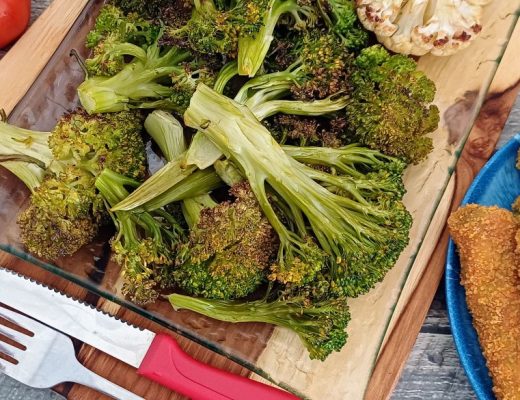 ברוקולי דיאטטי בתנור