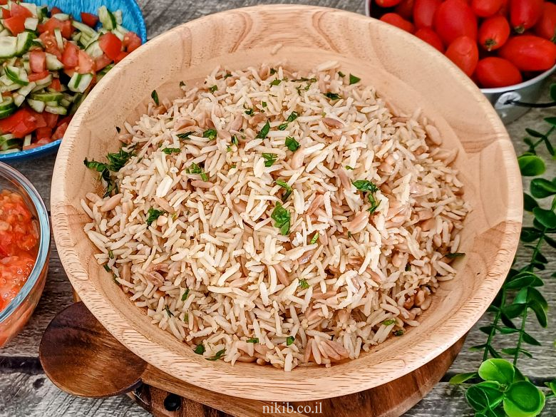 אורז מלא שילדים אוהבים