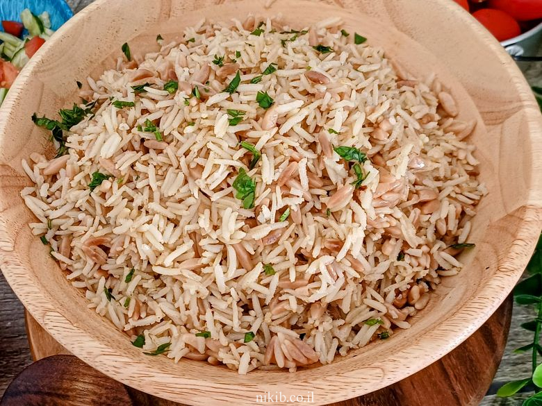 אורז מלא שילדים אוהבים