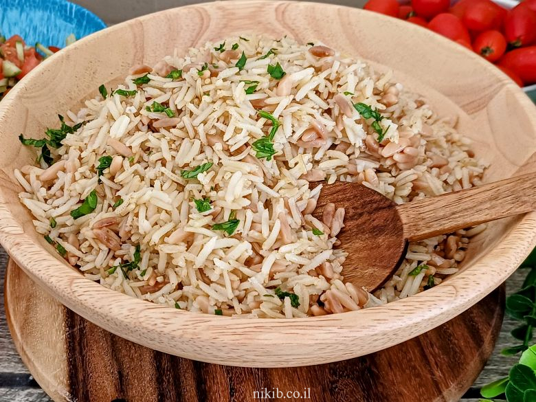 אורז מלא שילדים אוהבים