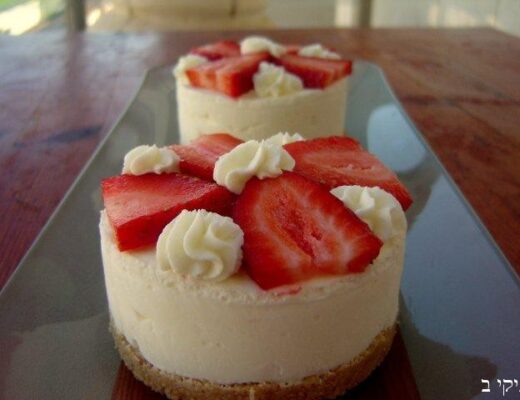 עוגת גבינה אישית קרה