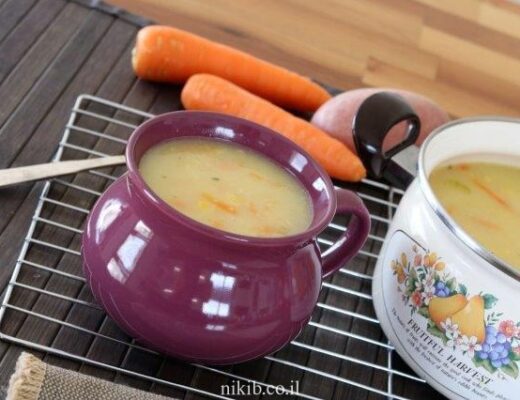 מרק תירס וירקות