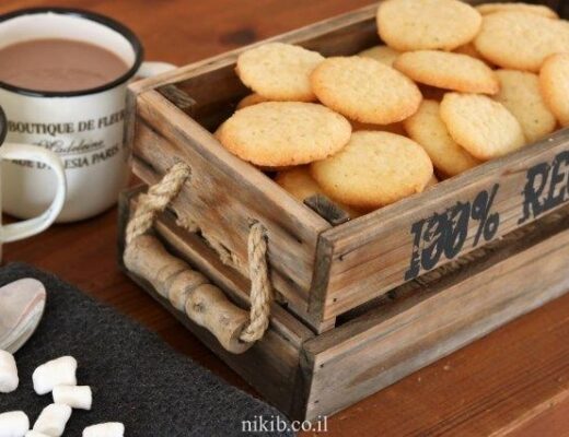 עוגיות וניל פשוטות