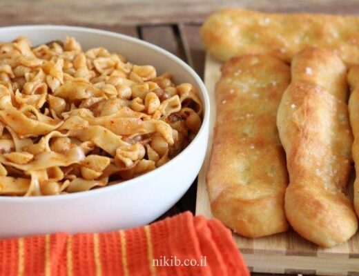 חמין מקרוני קל הכנה