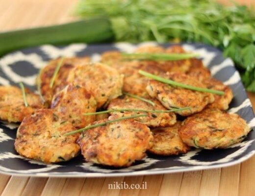 לביבות ירק עם עוף