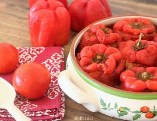 פלפלים ממולאים באורז