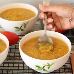 מרק עדשים מהיר מרק עדשים מהיר