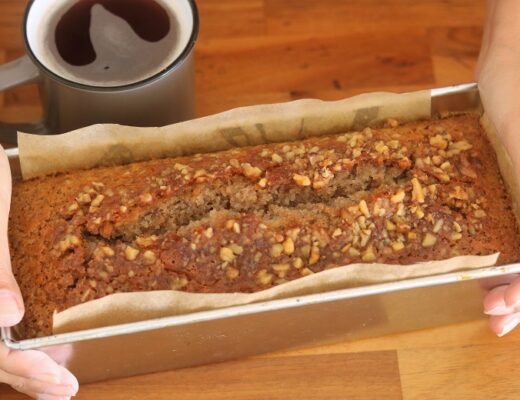 עוגת מייפל אגוזים