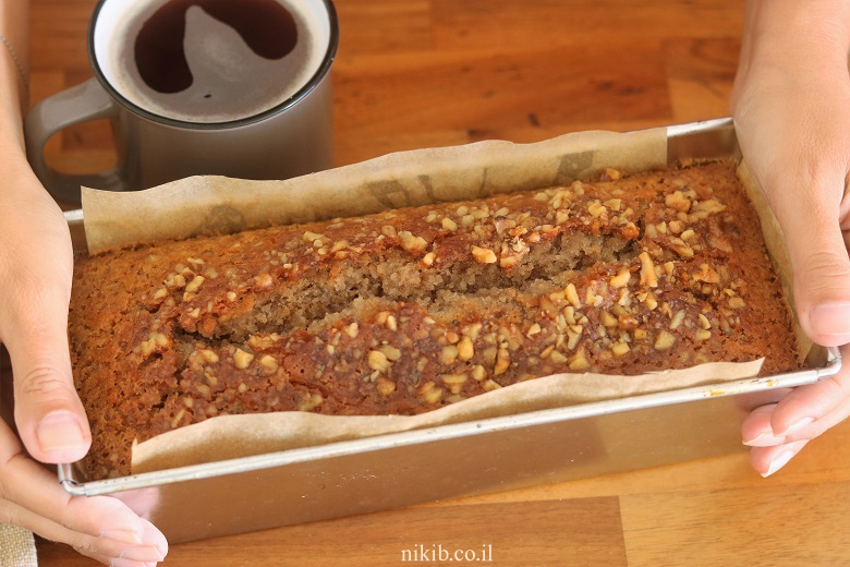 עוגת מייפל אגוזים