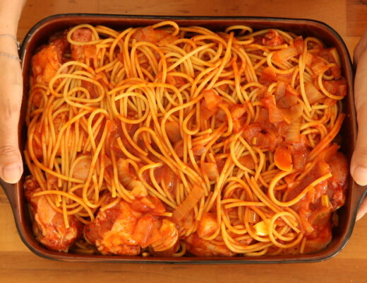 חמין מקרוני ב 15 דקות הכנה