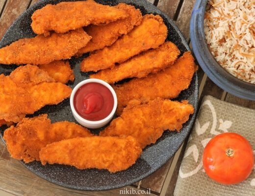 שניצלים אפויים רכים ועסיסיים