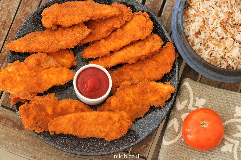 שניצלים אפויים רכים ועסיסיים