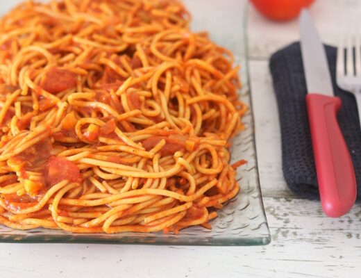 ספגטי אדום של פעם
