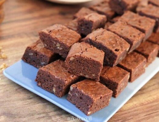 בראוניז עם קמח ללא גלוטן