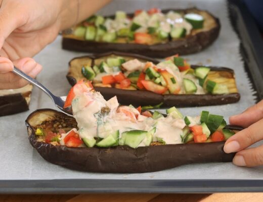 חצילים קלויים