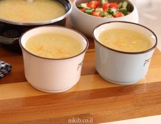 מרק תירס מהיר