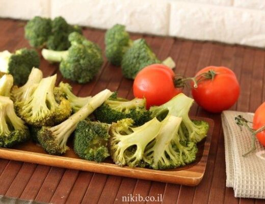 ברוקולי בתנור דיאטטי