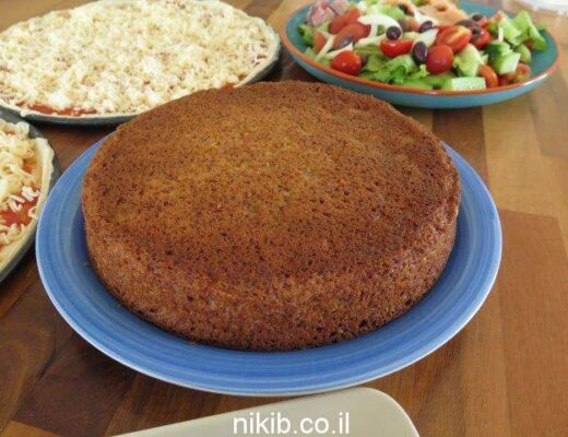 עוגת בננות בחושה