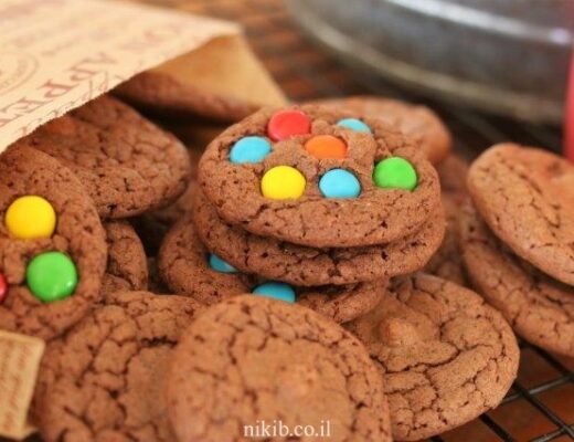 עוגיות פאדג' שוקולד