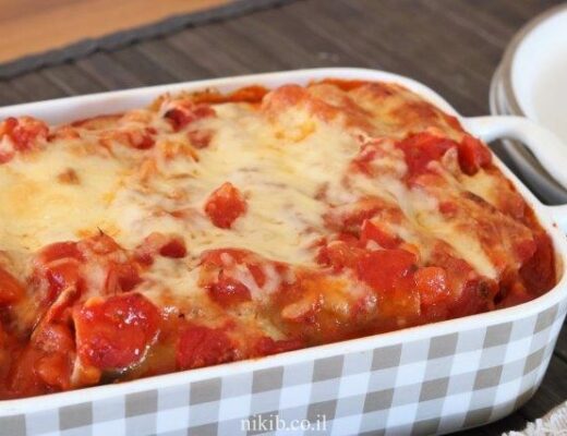 קנלוני ממולא גבינות